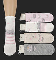 Носки детские демисезонные для девочки с рисунком, производства Турция (размер 3-4лет.)