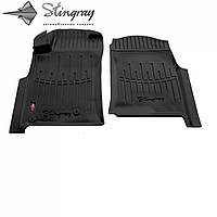 Автомобильные коврики в салон Stingray на для Toyota Prado 120 02-09 2шт Тойота Прадо 120 черные 3