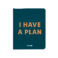 Зеленый планер/блокнот А5 «I HAVE A PLAN» ORNER