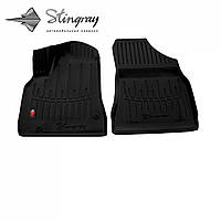 Автомобильные коврики в салон Stingray на для Peugeot Partner 08-18 2шт Пежо Партнер черные 2