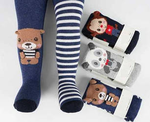 Колготи дитячі для хлопчика, демісезонні, з малюнком, виробництво Туреччина