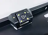 Камера заднього виду з підсвічуванням LED в номерній рамці UKC CAR CAM, фото 5