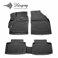 Автомобильные коврики в салон Stingray на для TOYOTA YARIS 4 XP21 20- 5шт Тойота Ярис черные 3