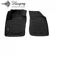 Автомобильные коврики в салон Stingray на для Fiat 500x 14- 2шт Фиат 500х черные 3