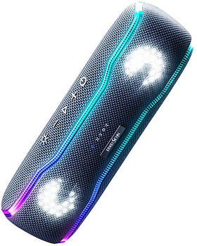 Портативна Bluetooth колонка 25Вт бездротова Erkei Sehn F10 - блютуз колонка з підсвічуванням водонепроникна