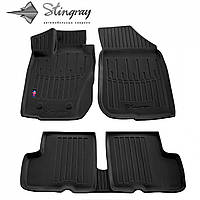 Автомобильные коврики в салон Stingray на для Renault Duster 1 4WD 10-15 5шт Рено Дастер черные 2