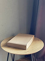 Самозбірна картонна коробка Пошти 340x240x50 крафт 1 кг стандарт
