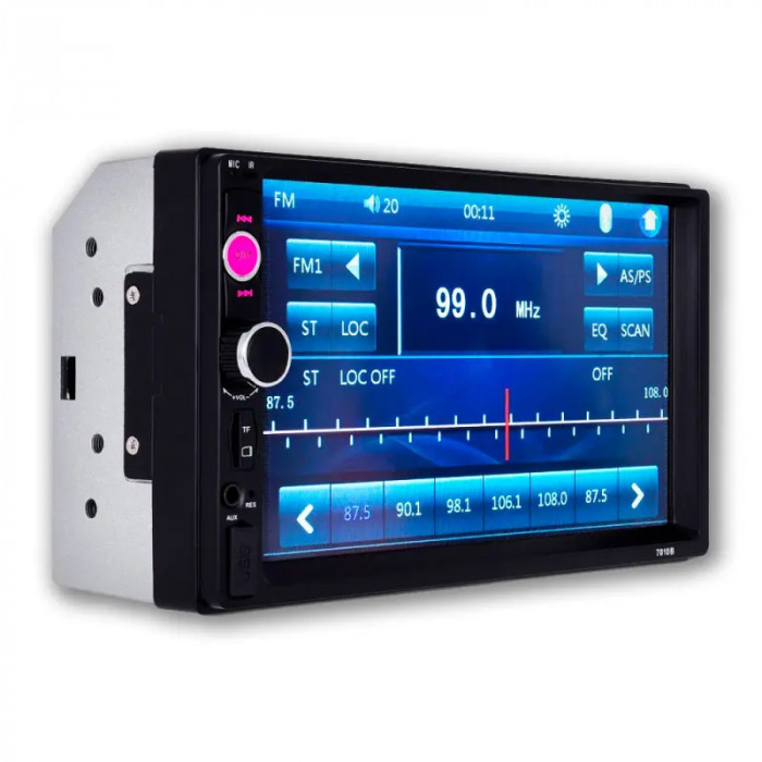 Магнітола в машину Pioneer 2Din 7010B 7" Екран, USB, Bluetoth, Камера, фото 1