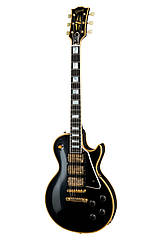 Електрогітара GIBSON 1957 LES PAUL CUSTOM REISSUE 3 PICKUP VOS EBONY
