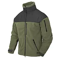 Куртка флисовая Helikon-Tex Classic Army Jacket-Fleece-Olive-Black Green,тактическая мужская флисовая кофта L
