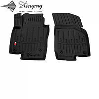 Автомобильные коврики в салон Stingray на для Volkswagen Jetta 6 A6 10-18 2шт Фольксваген Джетта черные 3