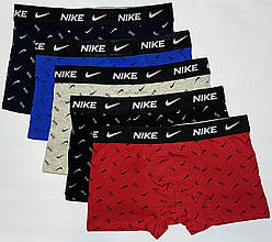 Трусы мужские Nike цветной принт