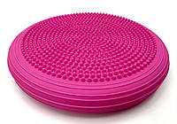 Балансировочная подушка массажная EasyFit Cushion Розовый