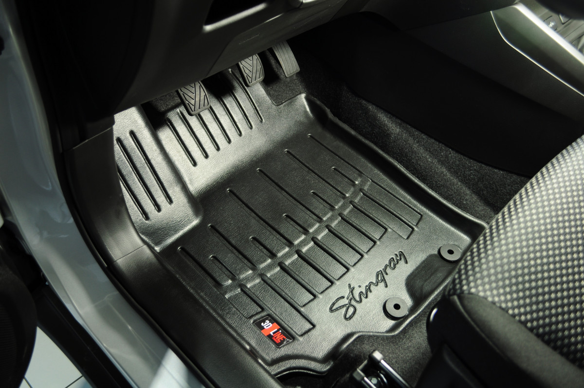 Водительский 3D Коврик buuba для Nissan Rogue Sport (J11) (2013-2021) Ниссан - фото 3 - id-p2031992687