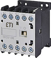 Контактор миниатюрный 7А CEC 07.01 230V AC ETI 4641060