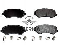 Колодки гальмівні передні FERODO FDB1576 Jeep Cherokee (2001-2008); Dodge Caravan (2001-2007) 05066427AA,