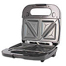 Мультимейкер PRIME Technics PMM 501 X (гриль, бутербр., вафлі, печиво, пончики), фото 3