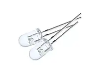 Світодіод 3мм (супер яскравий) білий 2000mcd  LXL 328