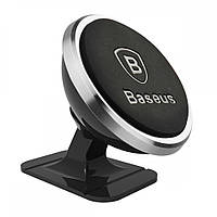 Baseus (SUGENT-NT) 360° Rotation Magnetic Car Mount (Paste Type) SUGENT-NT0S Silver