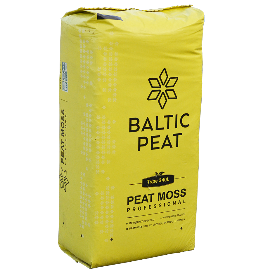 Верховий торф Baltic Peat 3.5-4.5 pH фр. 0-10 мм 150 л (без доставки)