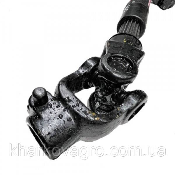 Карданний вал для мінітрактора 6х8 / 60 шліцьовий посилений хрестовина 27х70, фото 1