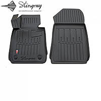 Автомобильные коврики в салон Stingray на для BMW 3 E90 E91 04-13 2шт БМВ 3 черные 2