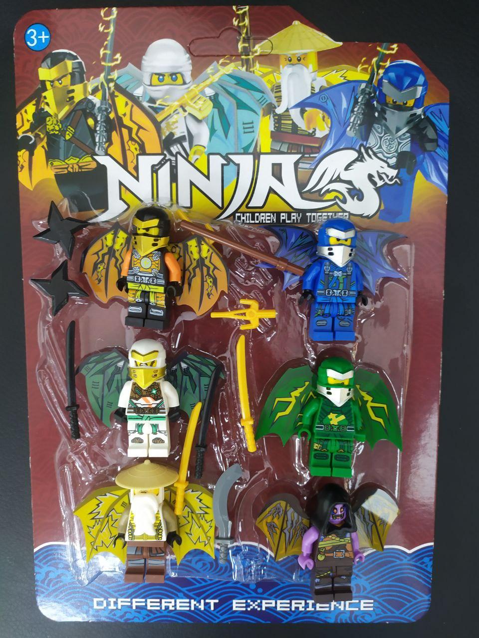 Набір фігурок Ninjago в стилі Lego 6 шт.