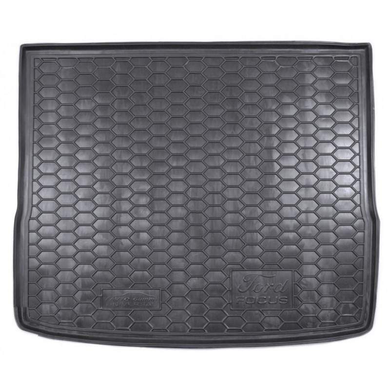 Килимок у багажник Ford Focus 2 2004- (Universal) Автогум (Avto-Gumm)
