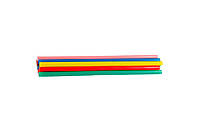 Клеевые стержни Mastertool - 7,2 x 200 мм цветные (12 шт.)