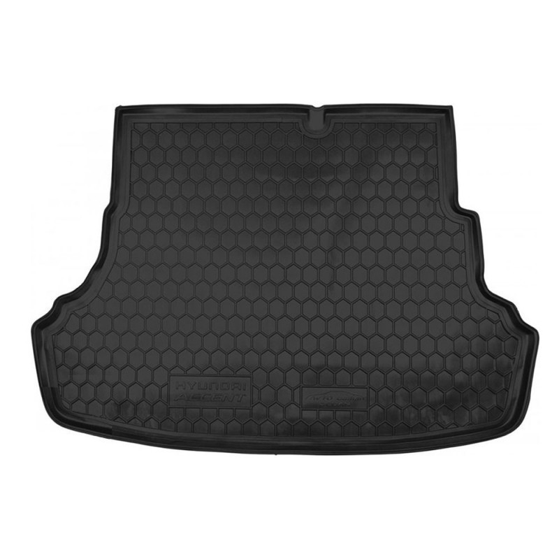 Килимок у багажник Hyundai Accent 2006- Sedan Автогум (Avto-Gumm), фото 1