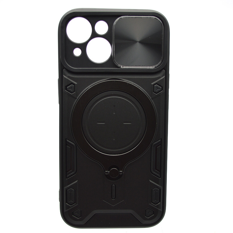 Протиударний чохол Armor Case Stand Case для iPhone 15 Black