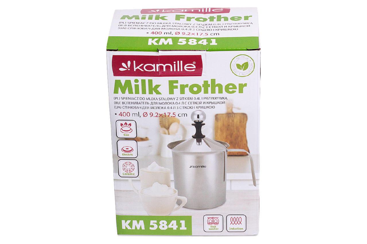 Вспениватель молока Kamille - 400 мл - фото 2 - id-p2032056262