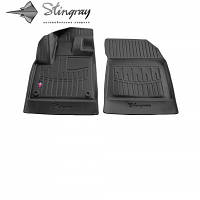 Автомобильные коврики в салон Stingray на для Peugeot Rifter 18- 2шт Пежо Рифтер черные 3