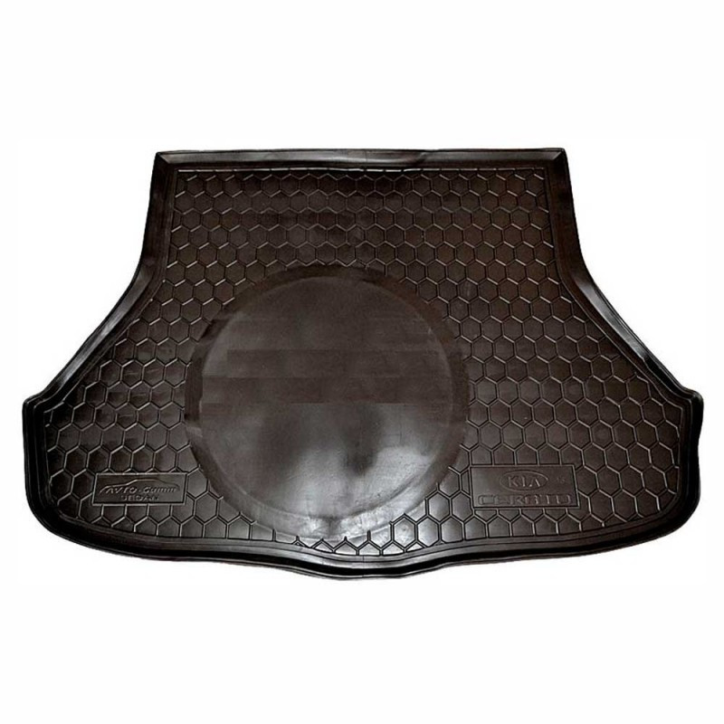 Килимок у багажник Kia Cerato 2013-Mid/Top Автогум (Avto-Gumm)