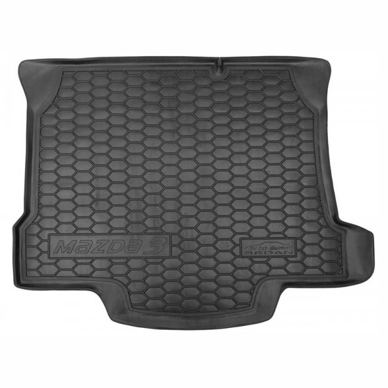 Килимок у багажник Mazda 3 2009- Sedan Автогум (Avto-Gumm), фото 1