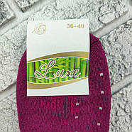 Шкарпетки жіночі середні зимові з махрою р.36-40 бантик асорті LUXE 30038498, фото 4