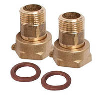 Комплект для підключення лічильника води 1/2" пара