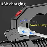 📌 Ручний ліхтар BL-X508 точковий, прожекторний, з USB | Портативний Ліхтарик водонепроникний 1200 мАг, фото 8