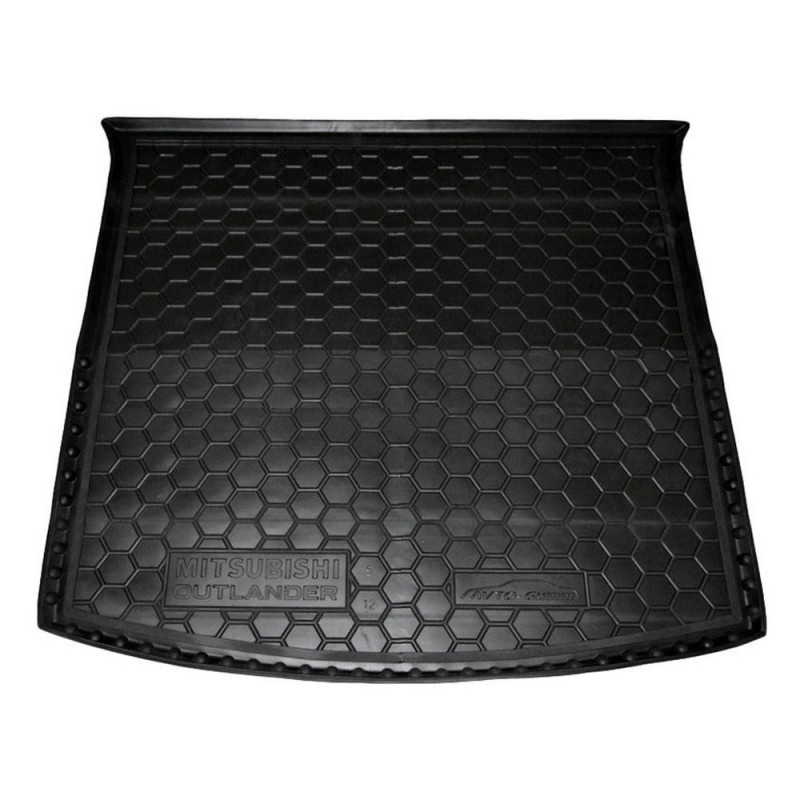 Килимок в багажник Mitsubishi Outlander 2012 - з органайзером Автогум (Avto-Gumm)