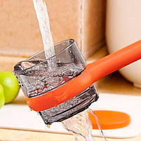 Ніж для чищення овочів та фруктів Splash proof storage paring knife (Orange), фото 3