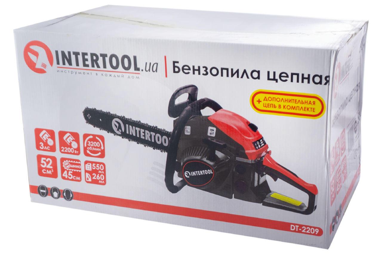 Пила цепная бензиновая Intertool - 2200 Вт DT-2209 - фото 6 - id-p2032014947