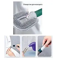 Щітка силіконова для миття унітазу (Green), фото 8