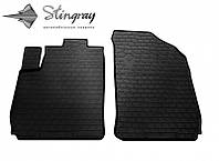 Автомобильные коврики в салон Stingray на для Citroen Xsara Picasso 99-12 2шт Ситроен Ксара черные 2
