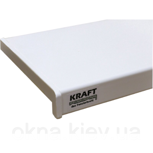 Білий підвіконик Крафт