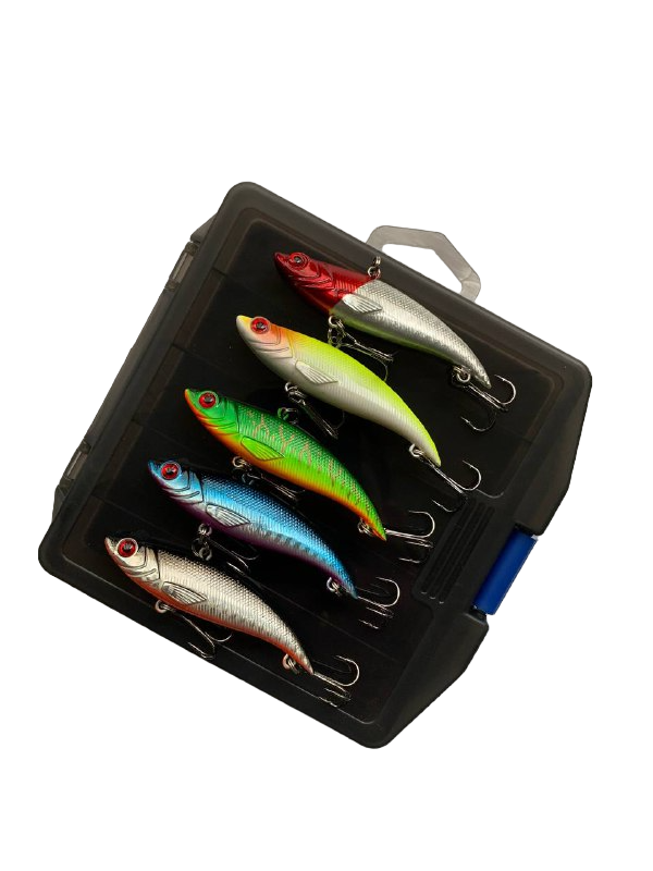 Набір Воблерів Ратлін 13 гр / 75 мм ( 5шт + коробока ), фото 1