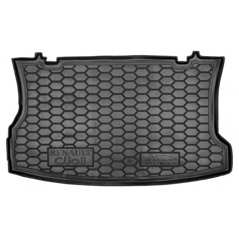 Килимок у багажник Renault Clio 2 1998- Hatchback Автогум (Avto-Gumm)