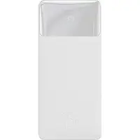 Зовнішній портативний акумулятор Baseus Bipow 10000mAh White 15W (PPDML-I02)