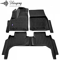 Автомобильные коврики в салон Stingray на для TOYOTA Land Cruiser 300 21- 5шт Тойота Ленд Крузер 300 черные 2