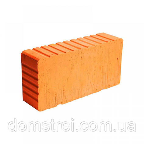 Цегла пічна повнотіла червона керамічна (обпалена) Русинія М-200 250х120х65 мм, фото 1