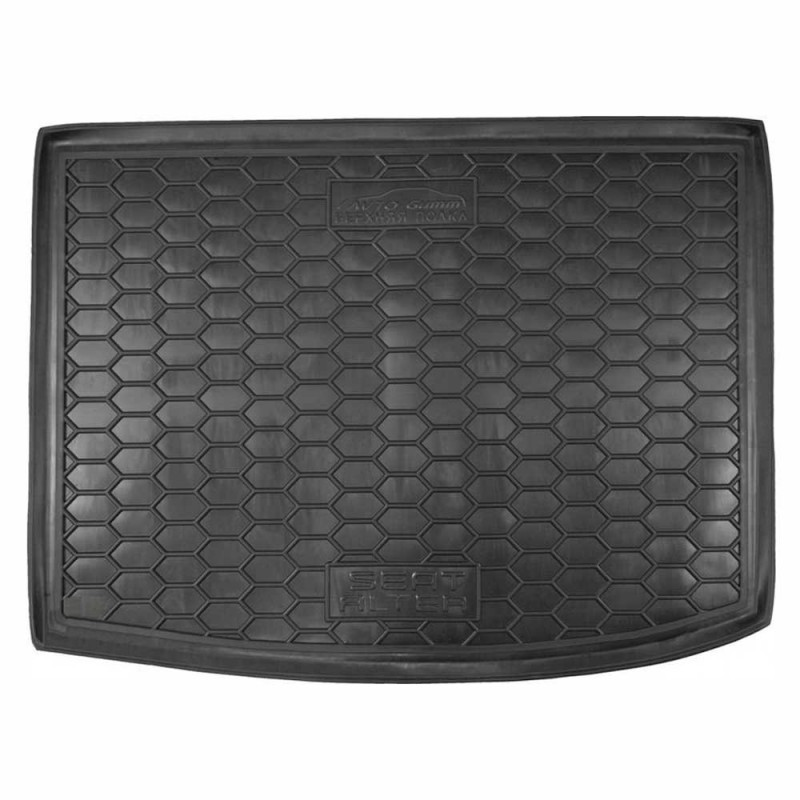 Килимок в багажник Seat Altea 2004 - верхня полиця Автогум (Avto-Gumm)